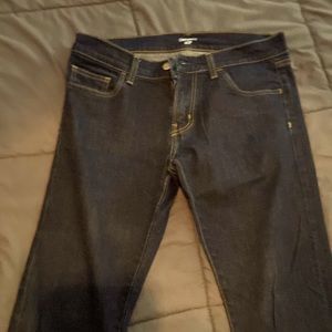 Carhartt WIP- Men’s Slim Straight Jeans- Dark Wash- 30x32- Never Worn.